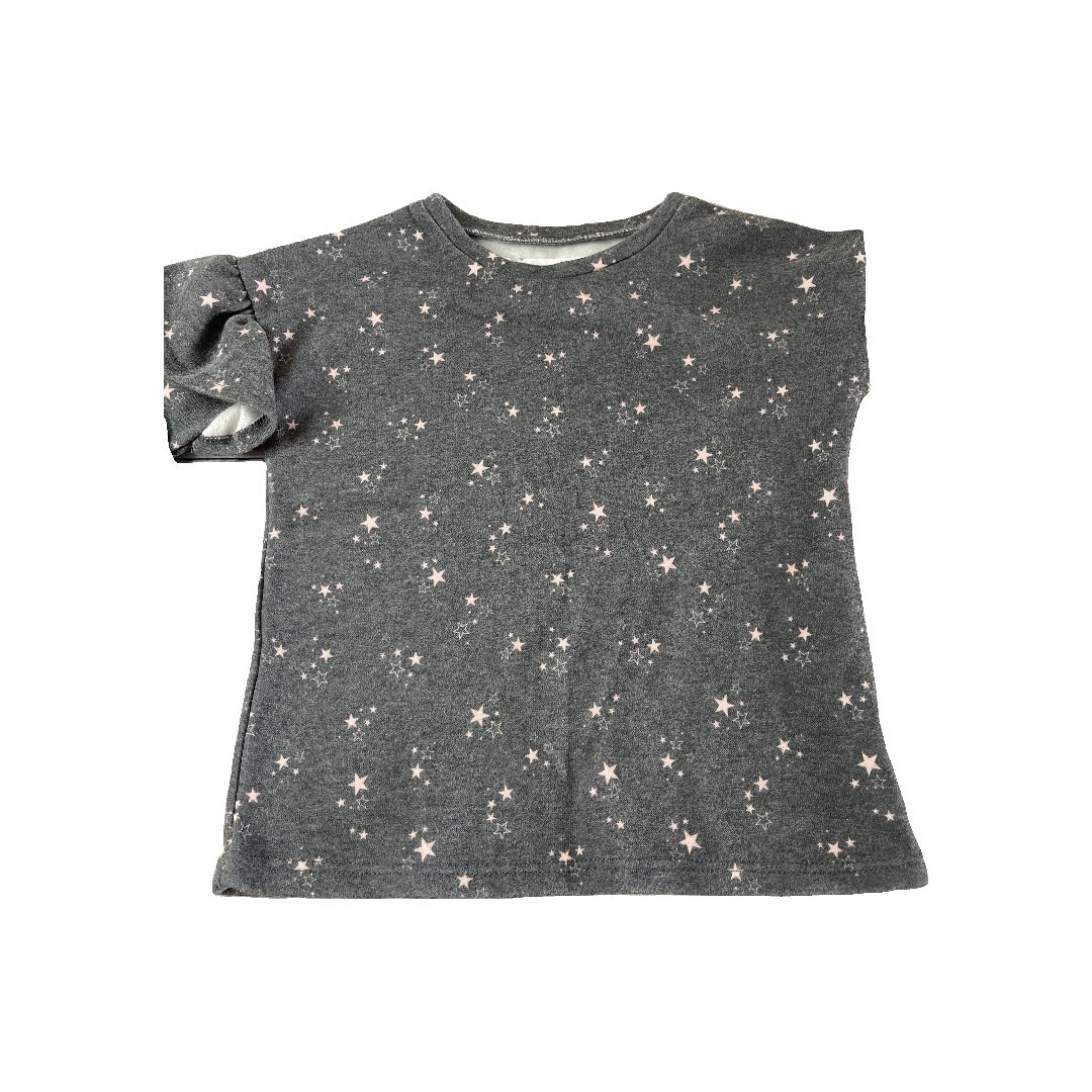 Grayson mini Girls Grey | pink Sweater Size: 3T Grey | pink