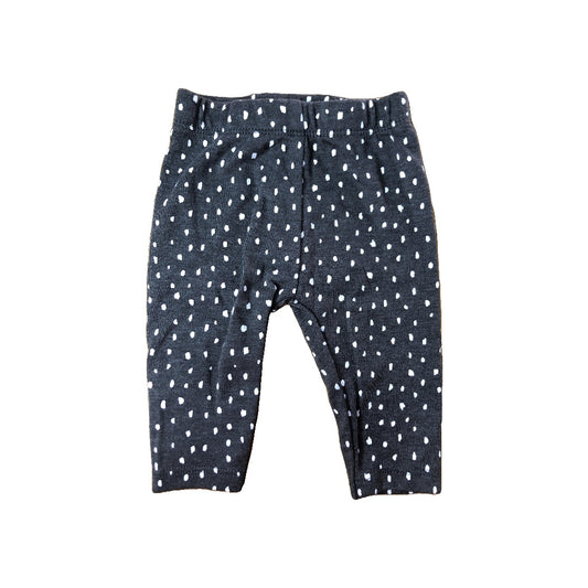 PL Baby Girls Grey | polka dot | White Pants Size: 0-3 months Grey | polka dot | White
