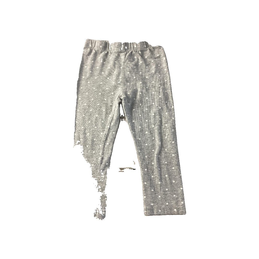 Epic Threads Girls Grey | polka dot Pants Size: 2 years Grey | polka dot