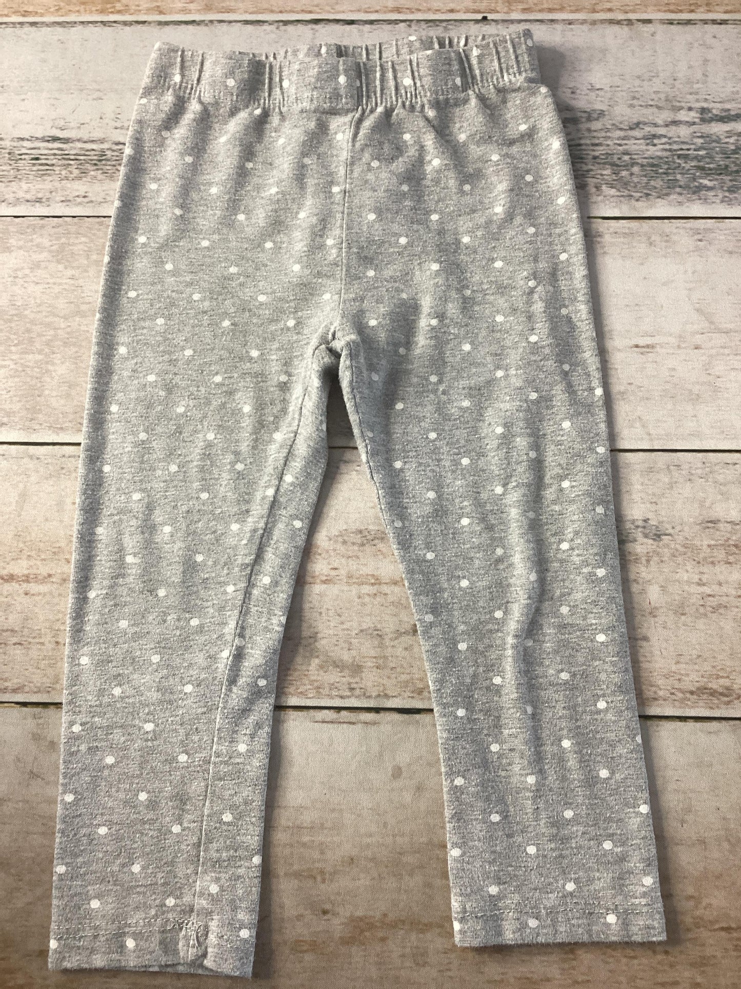 Epic Threads Girls Grey | polka dot Pants Size: 2 years Grey | polka dot