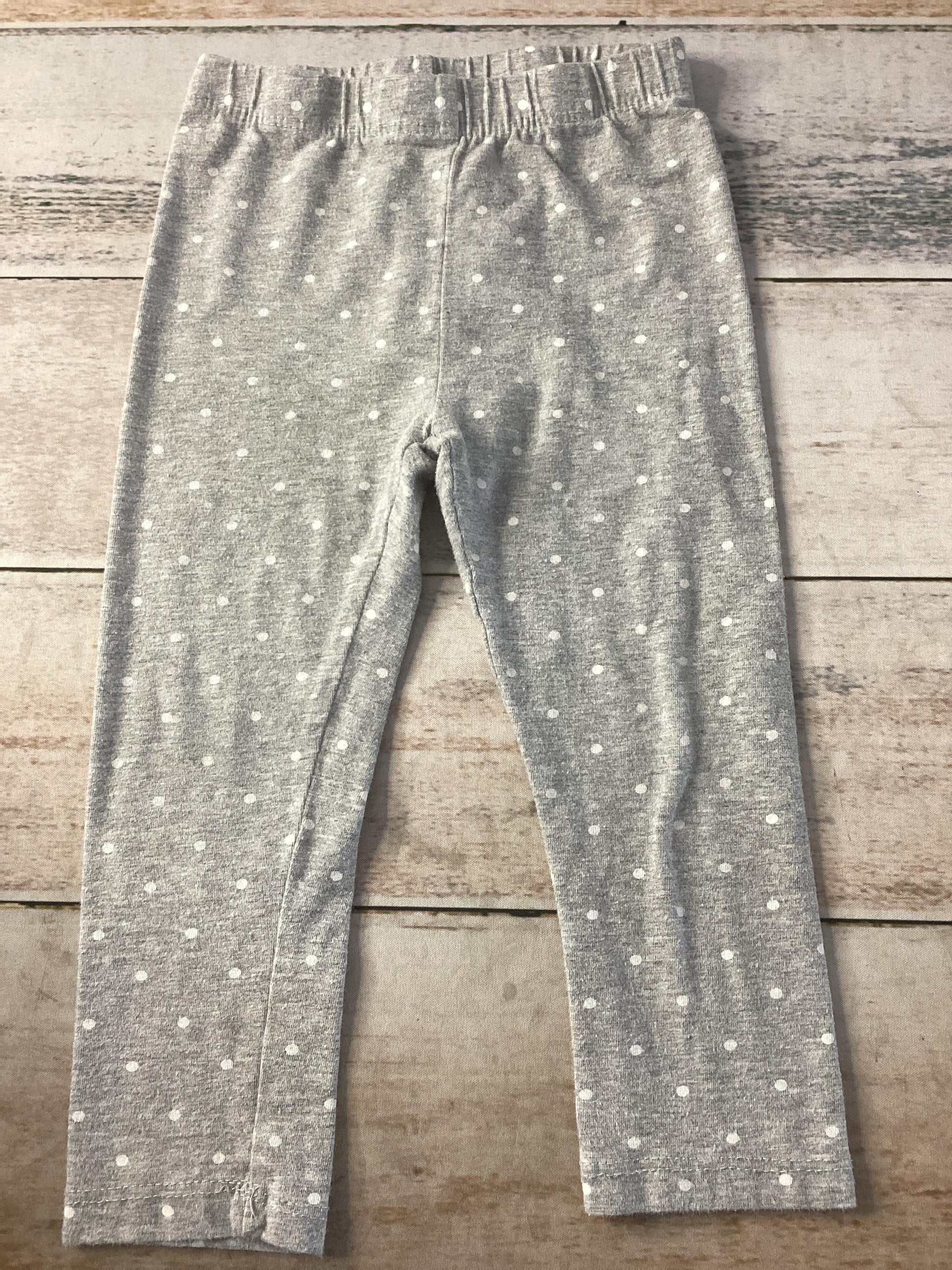 Epic Threads Girls Grey | polka dot Pants Size: 2 years Grey | polka dot