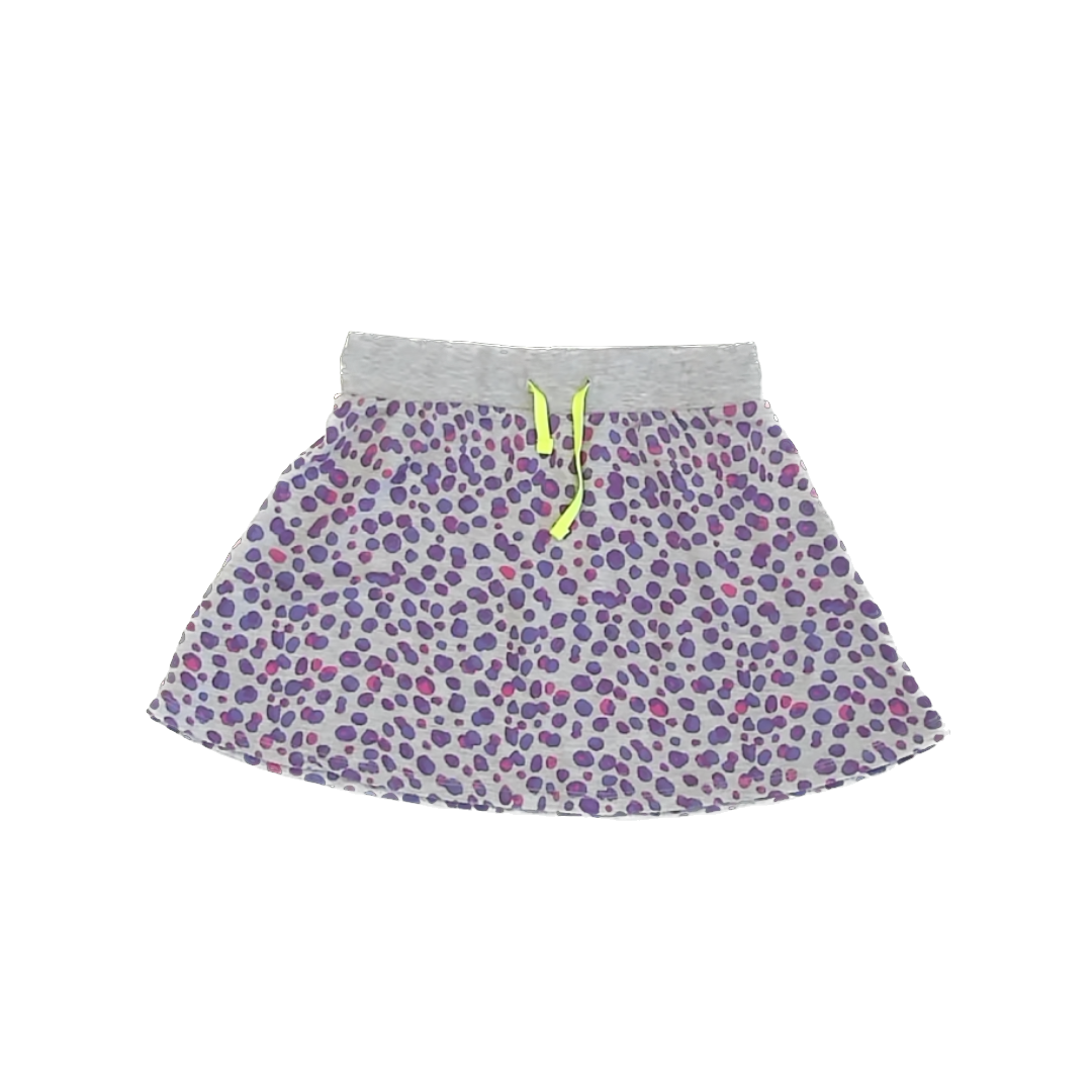 Rockets Of Awesome Girls Grey | Purple Skirt Size: 8 Years Grey | Purple