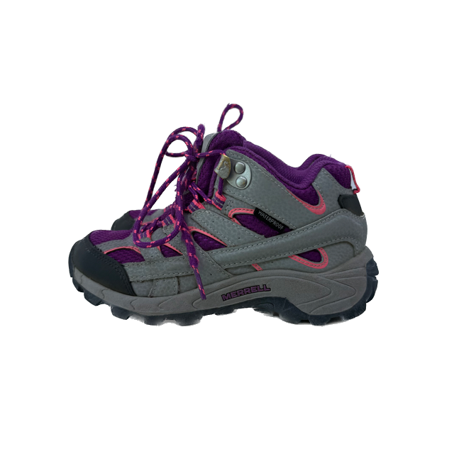 Merrell Girls Grey | Purple Boots Size: 11.5 Toddler Grey | Purple