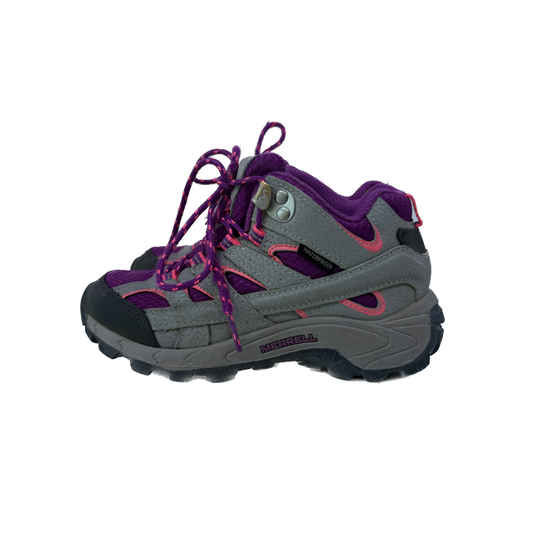 Merrell Girls Grey | Purple Boots Size: 11.5 Toddler Grey | Purple
