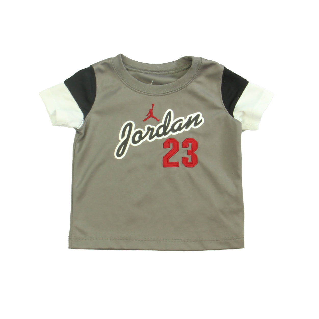Air Jordan Boys Grey | Red | Black Athletic Top Size: 12 Months Grey | Red | Black