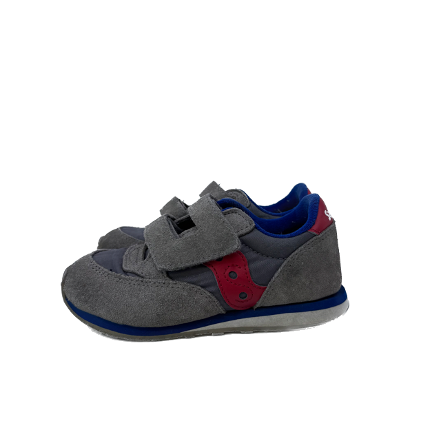 Saucony Boys Grey | Red | Blue Sneakers Size: 10 Toddler Grey | Red | Blue