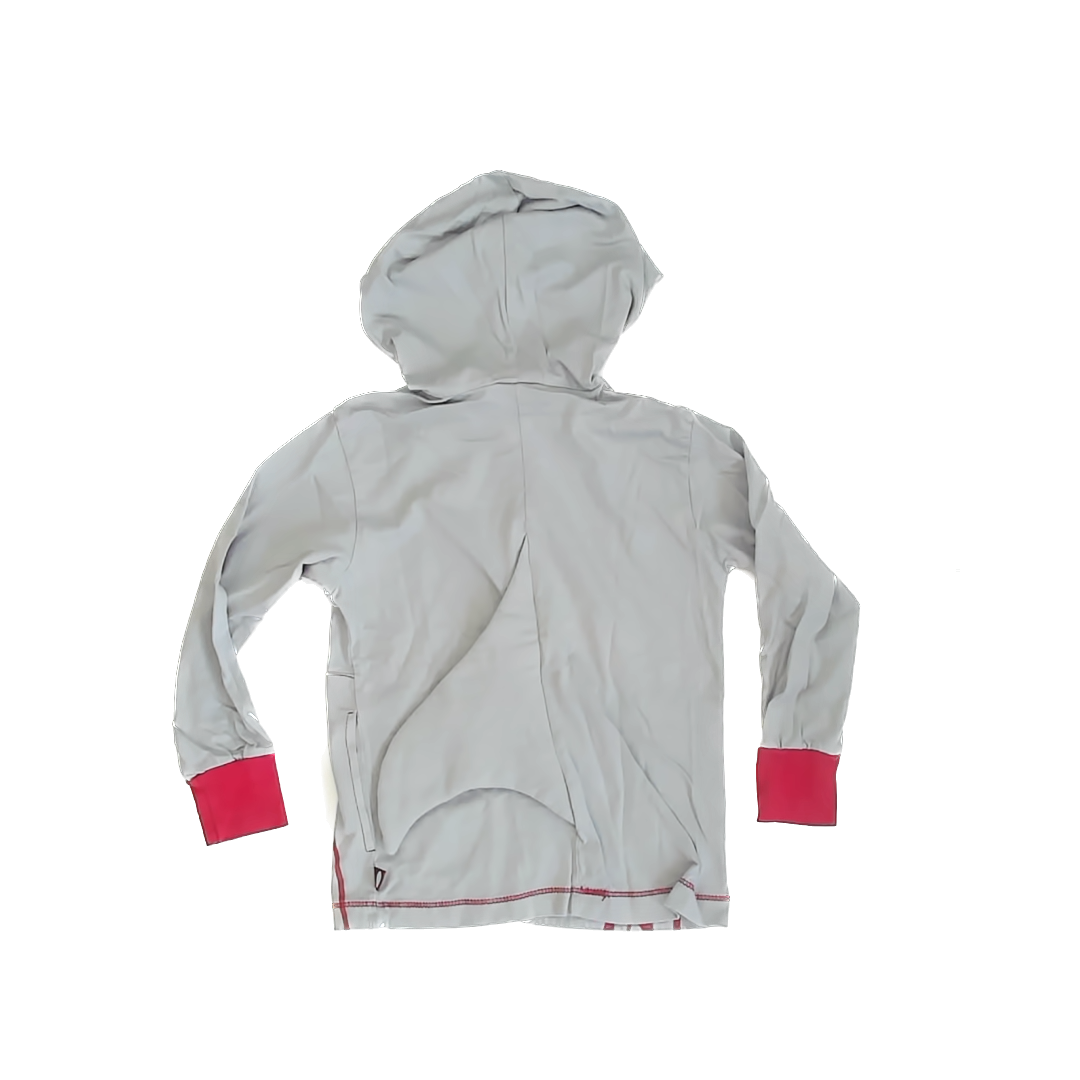 City Threads Boys Grey | Red | Shark Hoodie Size: 4T Grey | Red | Shark