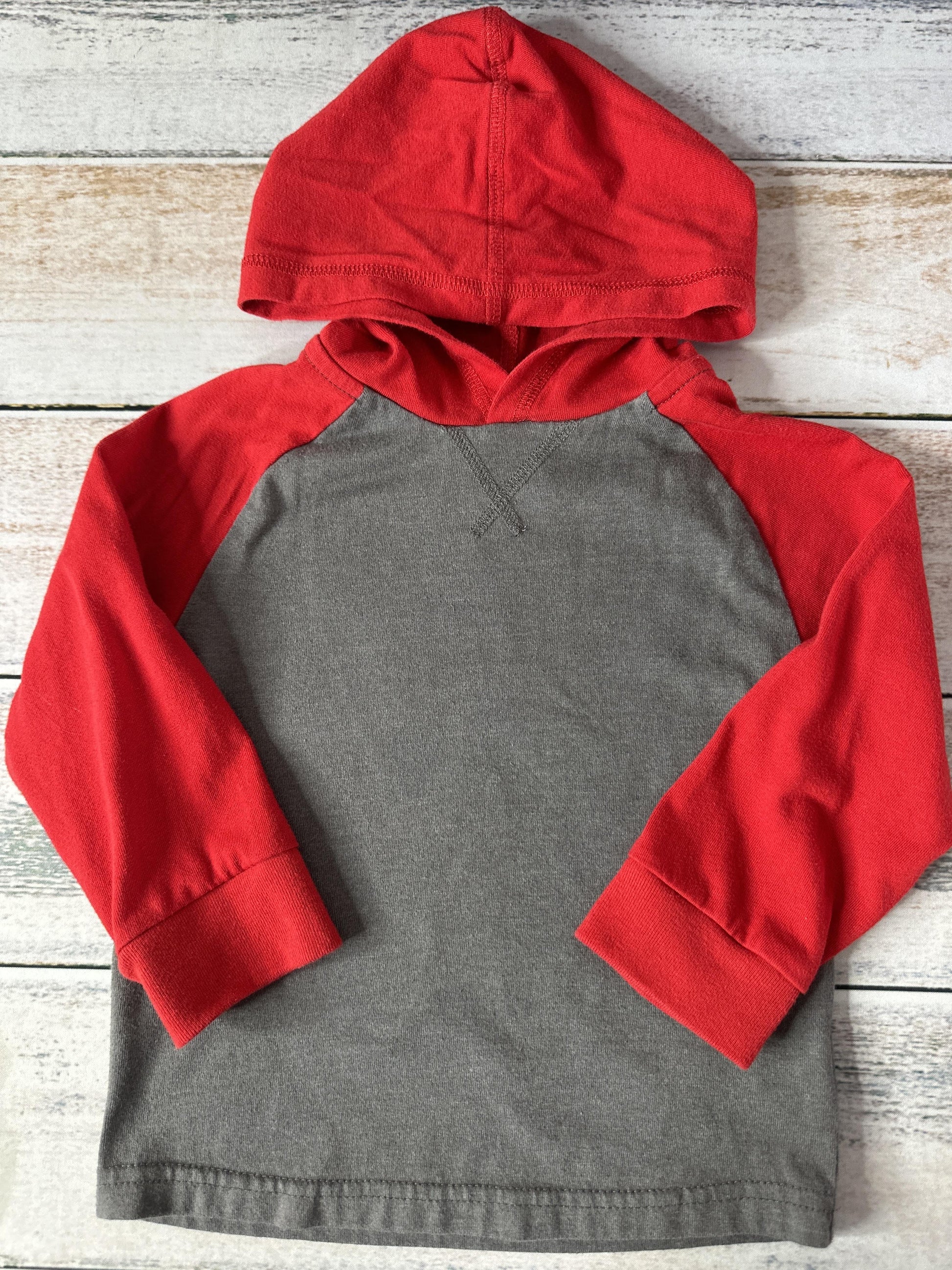 Garanimals Unisex Grey | Red Sweatshirt Size: 2 years Grey | Red