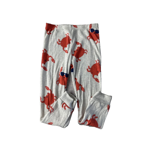 Carters Boys Grey | Red Pajamas Size: 4T Grey | Red