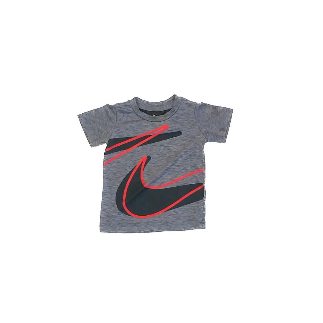 Nike Boys Grey | Red Athletic Top Size: 2T Grey | Red