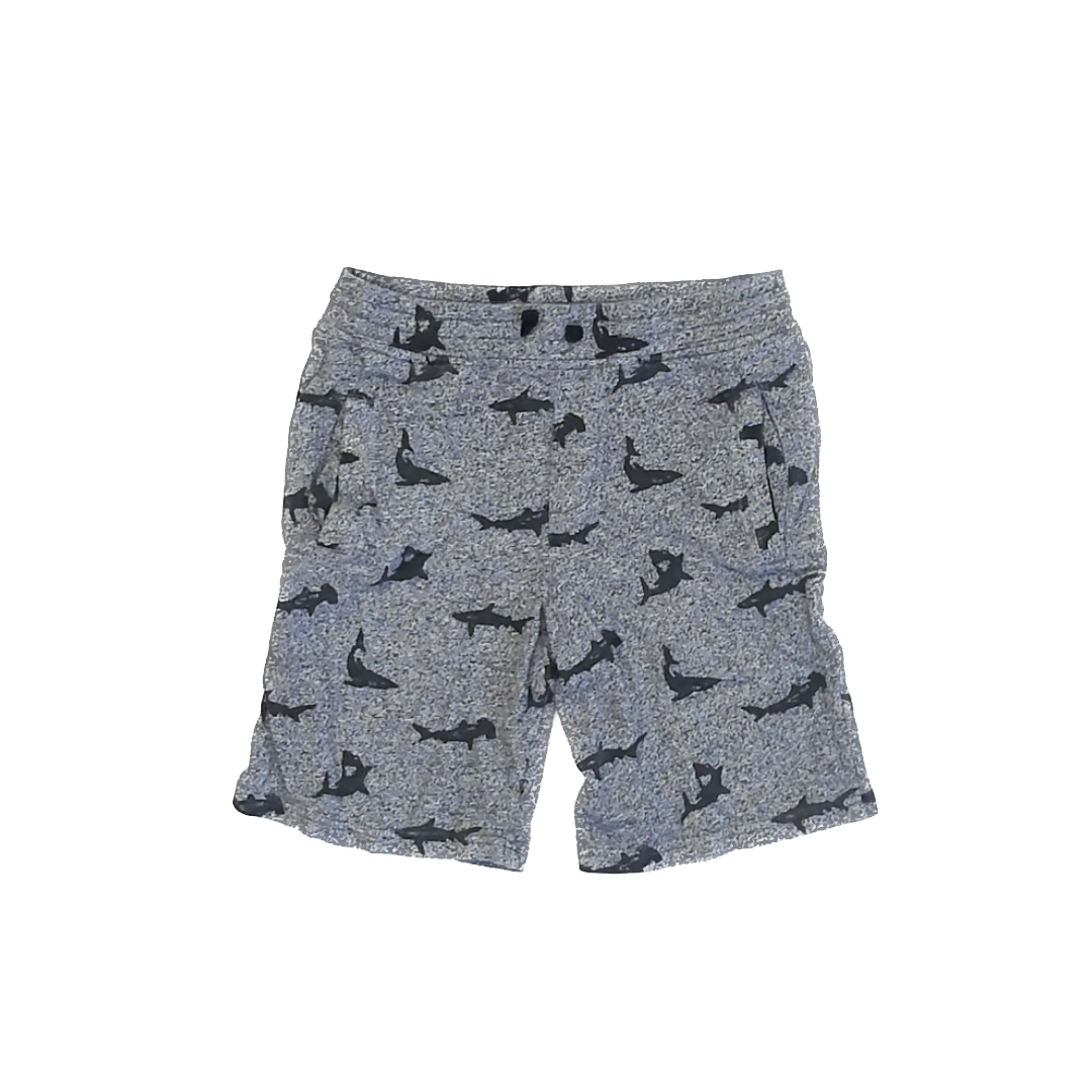Rockets Of Awesome Boys Grey Sharks Shorts Size: 10-12 Years Grey Sharks