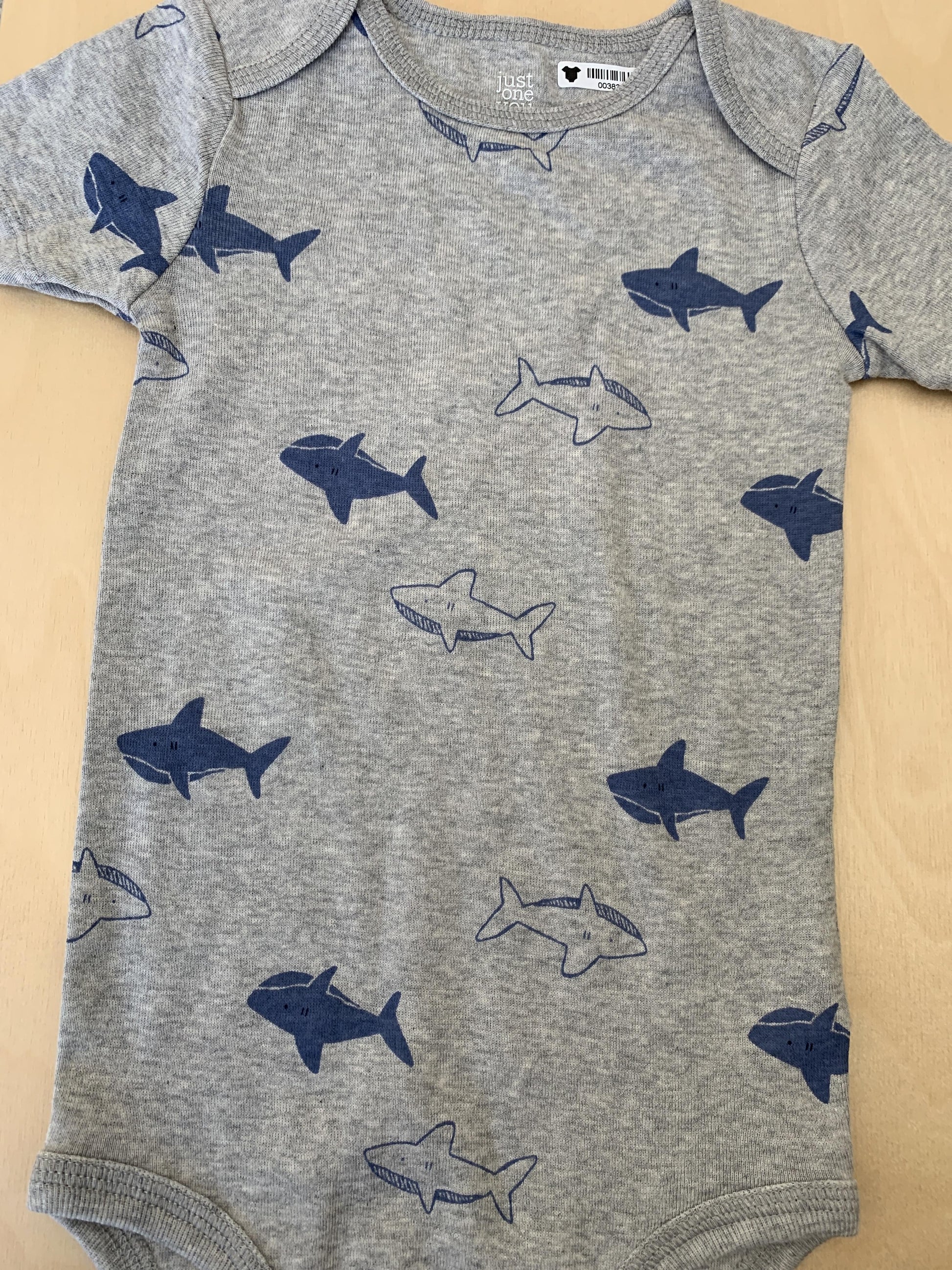 Carters Boys Grey | Sharks Onesie Size: 18 months Grey | Sharks