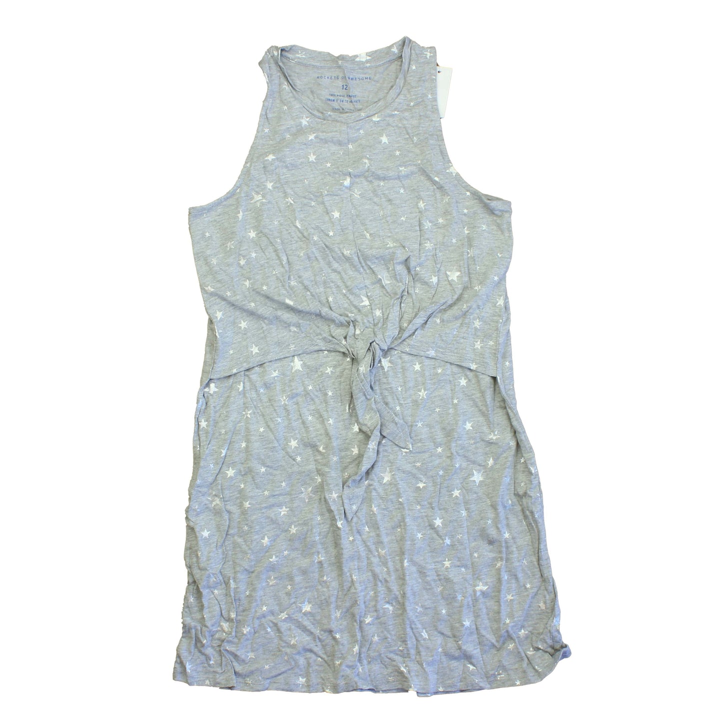 Rockets Of Awesome Girls Grey | Silver | Hearts Dress Size: 12 Years