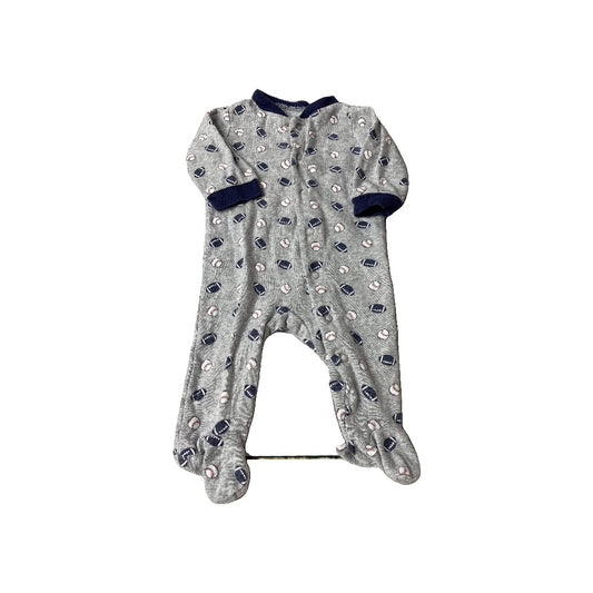 Carters Boys Grey | Sports Pajamas Size: 3 months Grey | Sports