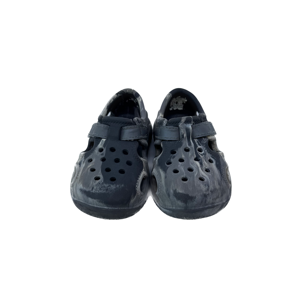 Unknown Boys Grey Tie Dye Sandals Size: 4 Infant Grey Tie Dye