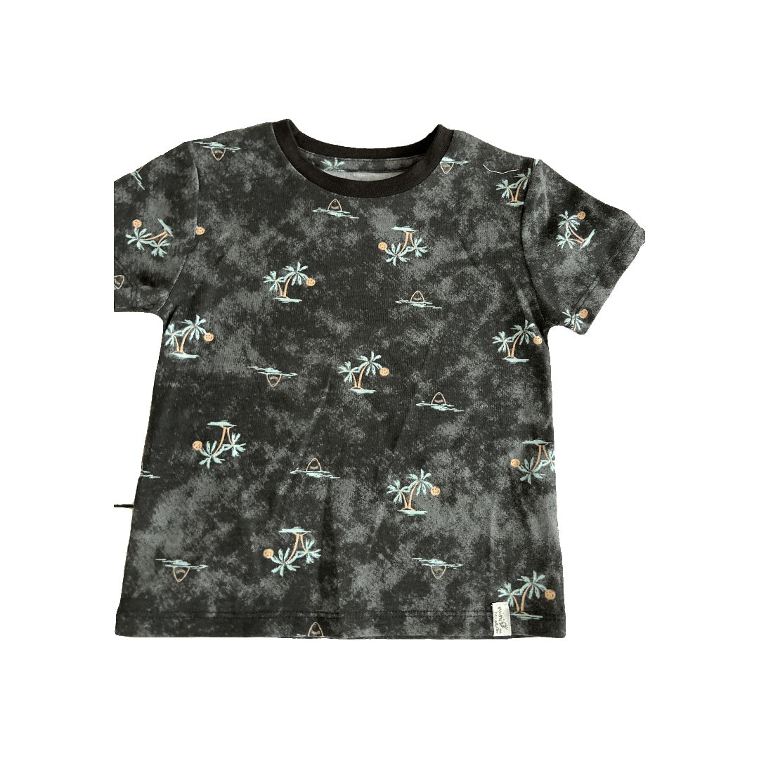 Mini Heroes Boys Grey | Tropical T-Shirt Size: 2T Grey | Tropical