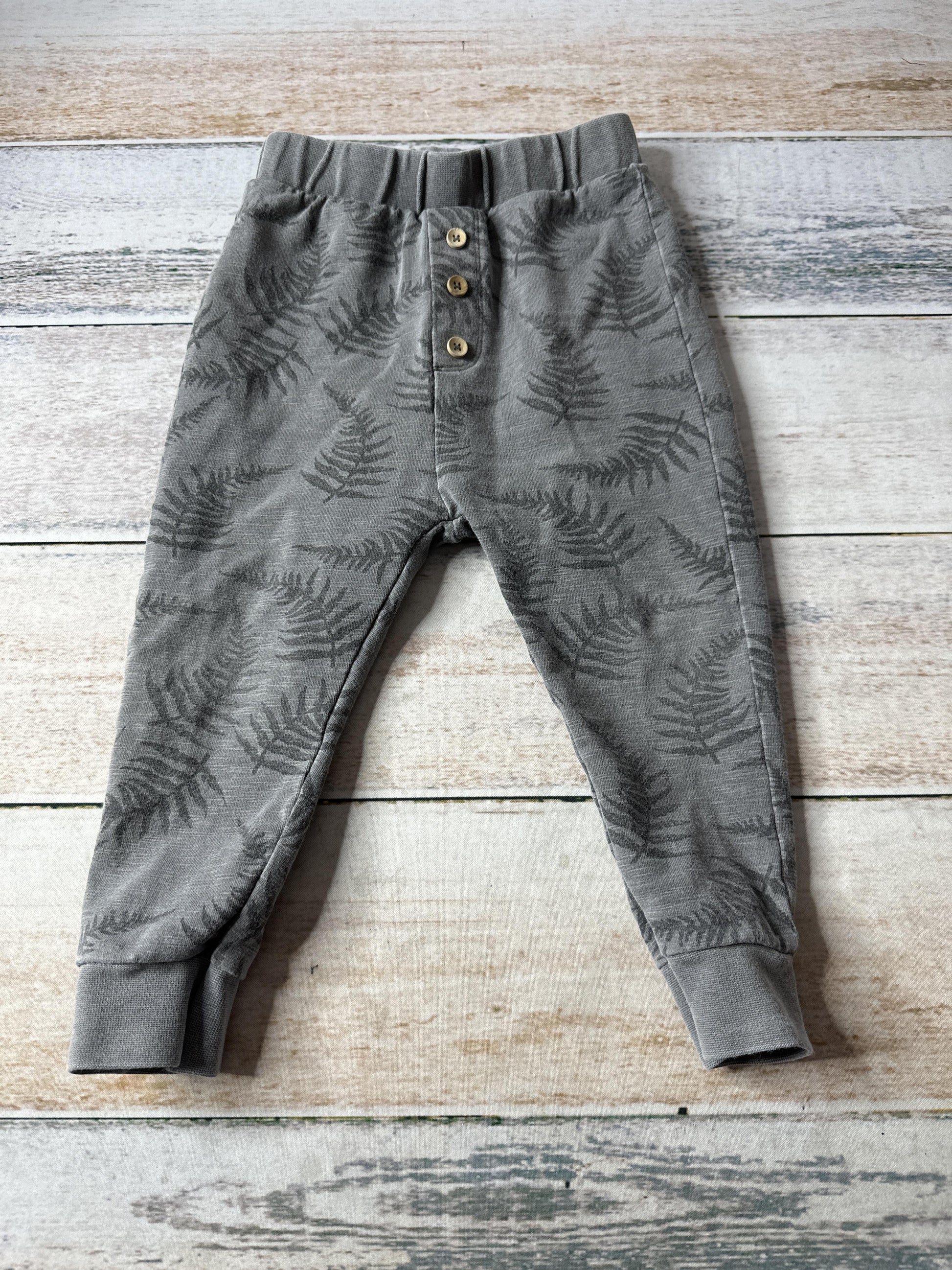 Zara Boys Grey | Tropical Pants Size: 18-24 months Grey | Tropical