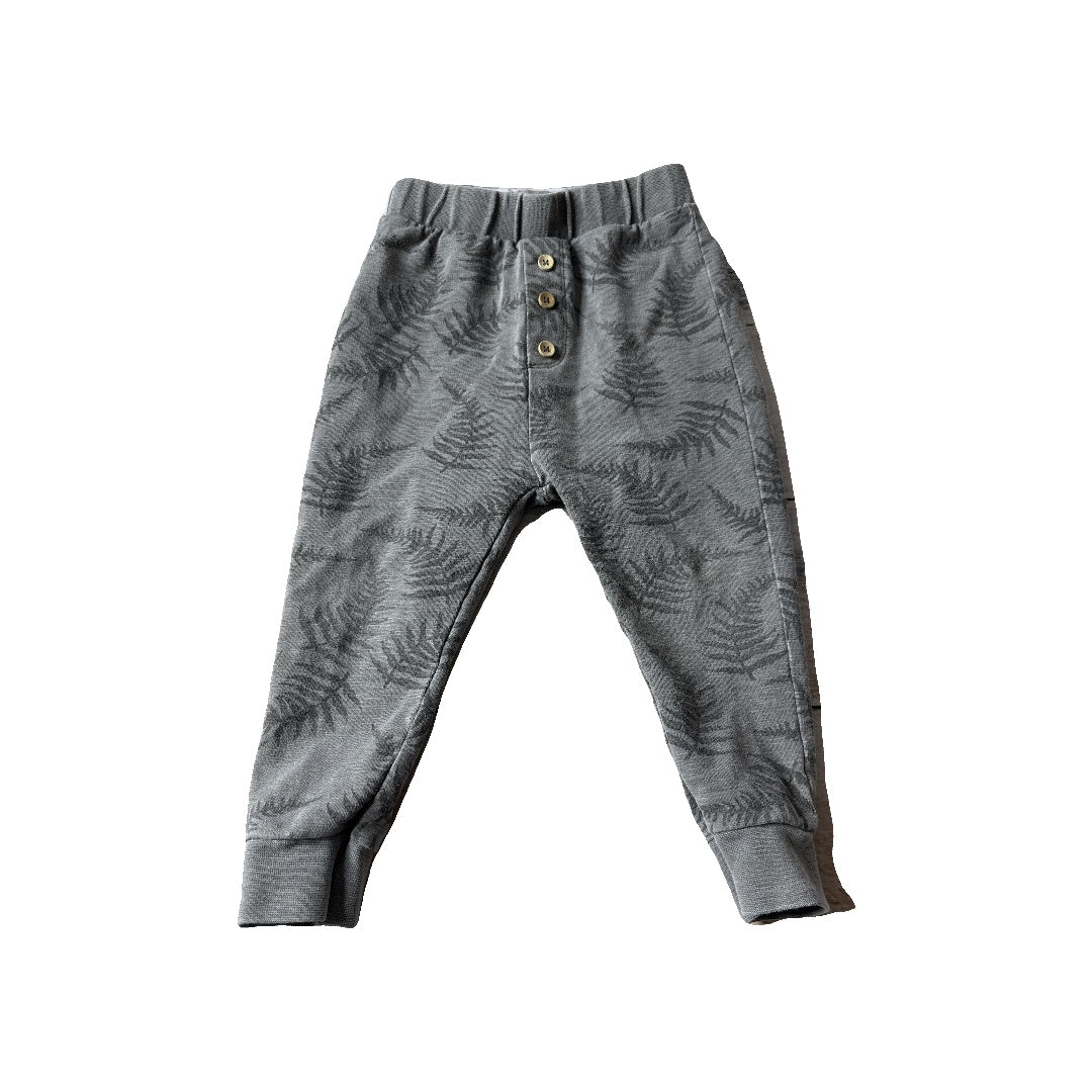 Zara Boys Grey | Tropical Pants Size: 18-24 months Grey | Tropical