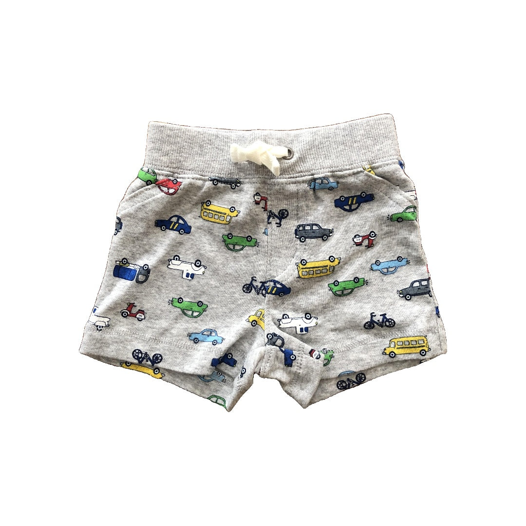 Carters Boys Grey | Trucks Shorts Size: 3 months Grey | Trucks