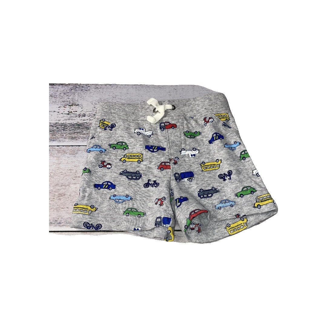 Carters Boys Grey | Trucks Shorts Size: 6 months Grey | Trucks