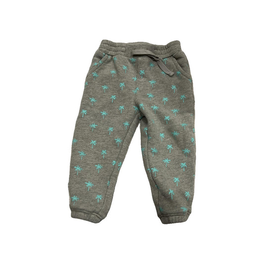 Little Starters Boys Grey | Turquoise Pants Size: 18-24 months Grey | Turquoise