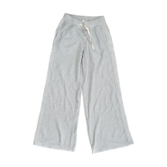 Aerie Girls Grey Waffle Casual Pants Size: Adult XS Grey Waffle