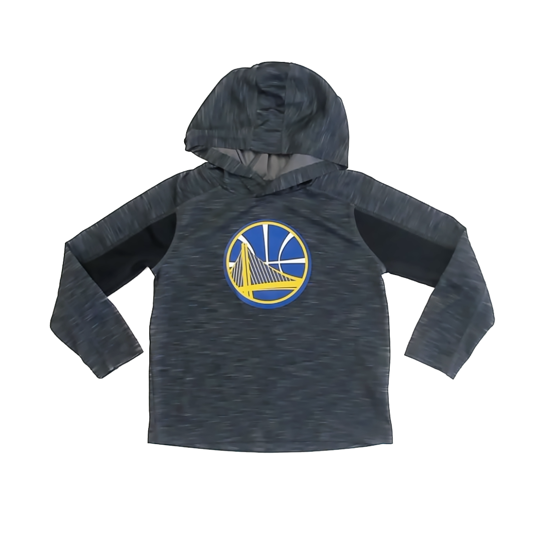 NBA Boys Grey Warriors Athletic Top Size: 4-5T Grey Warriors