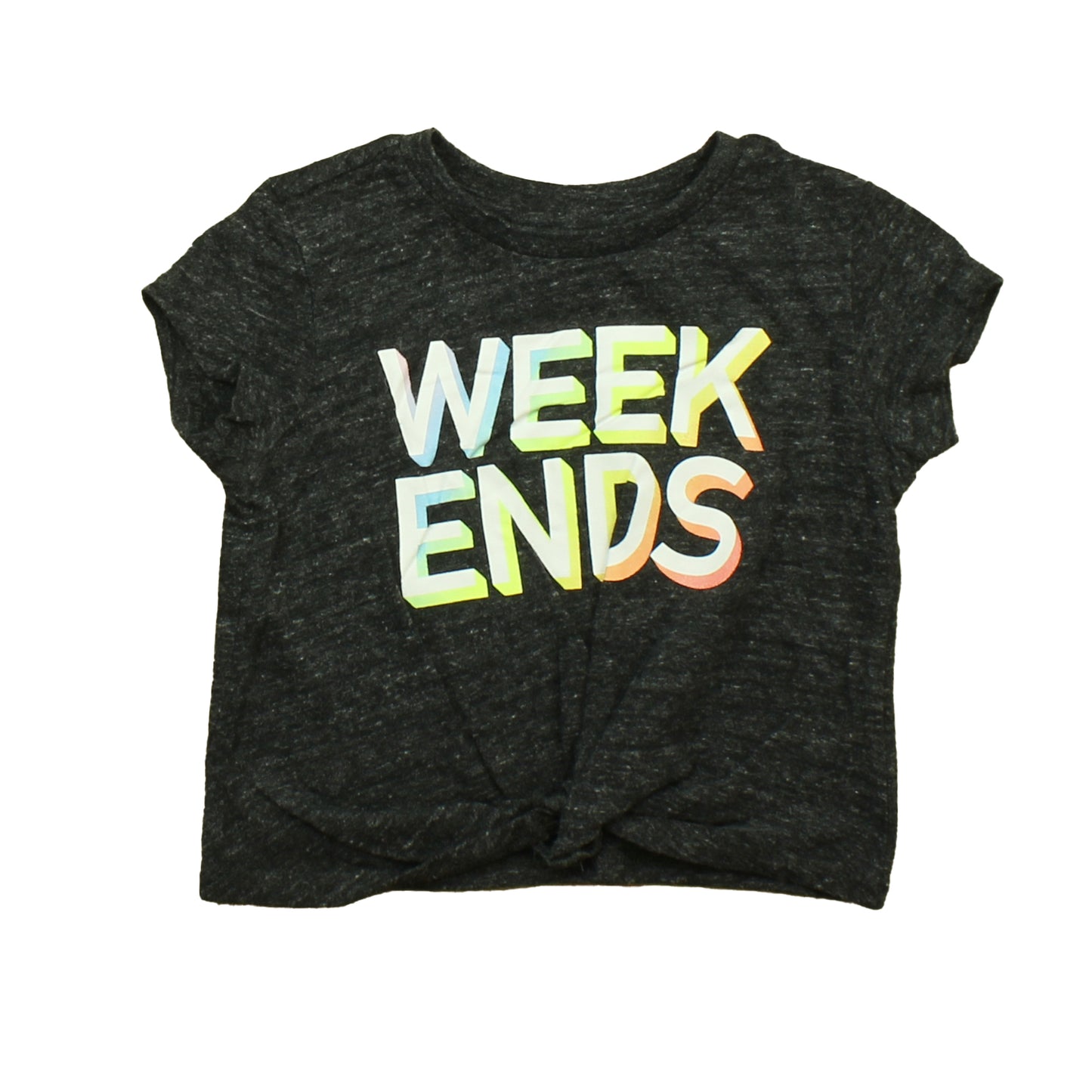 Rockets Of Awesome Girls Grey | Weekends T-Shirt Size: 7 Years