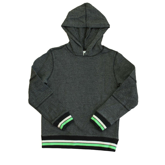 Rockets Of Awesome Boys Grey | White | Green Hoodie Size: 8 Years