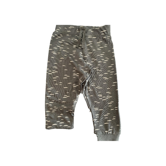 Colored Organics Boys Grey | White | Pattern Pants Size: 12-18 months Grey | White | Pattern