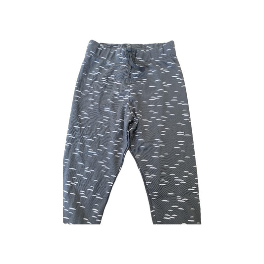 Colored Organics Boys Grey | White | Pattern Pants Size: 2T Grey | White | Pattern