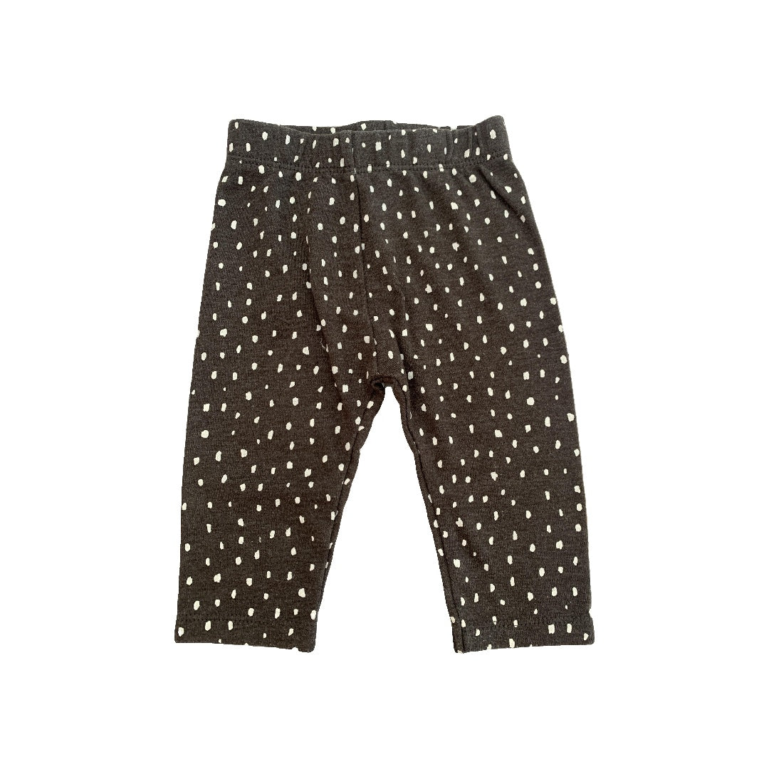 PL Baby Girls Grey | White | polka dot Pants Size: 6 months Grey | White | polka dot