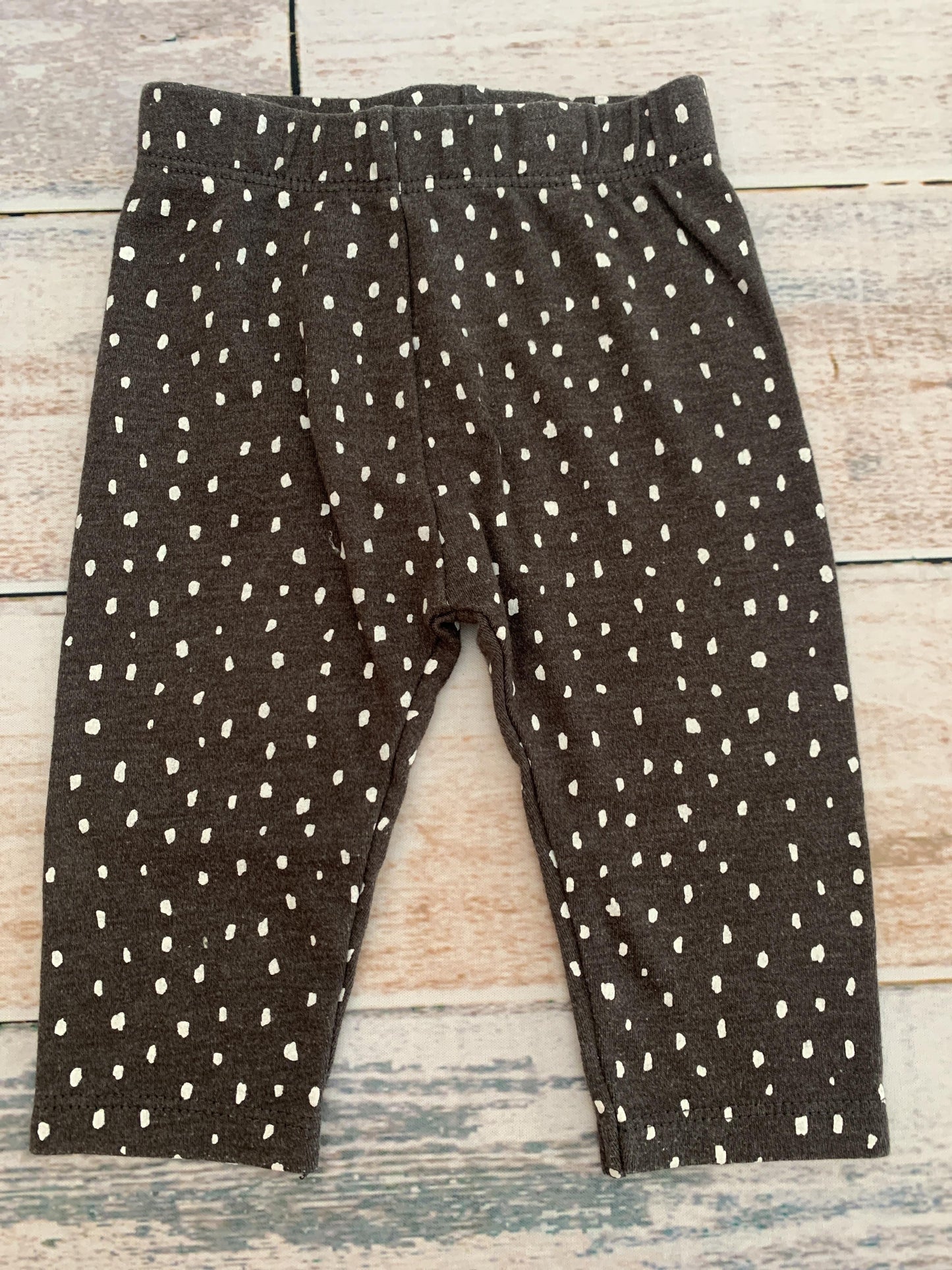 PL Baby Girls Grey | White | polka dot Pants Size: 6 months Grey | White | polka dot