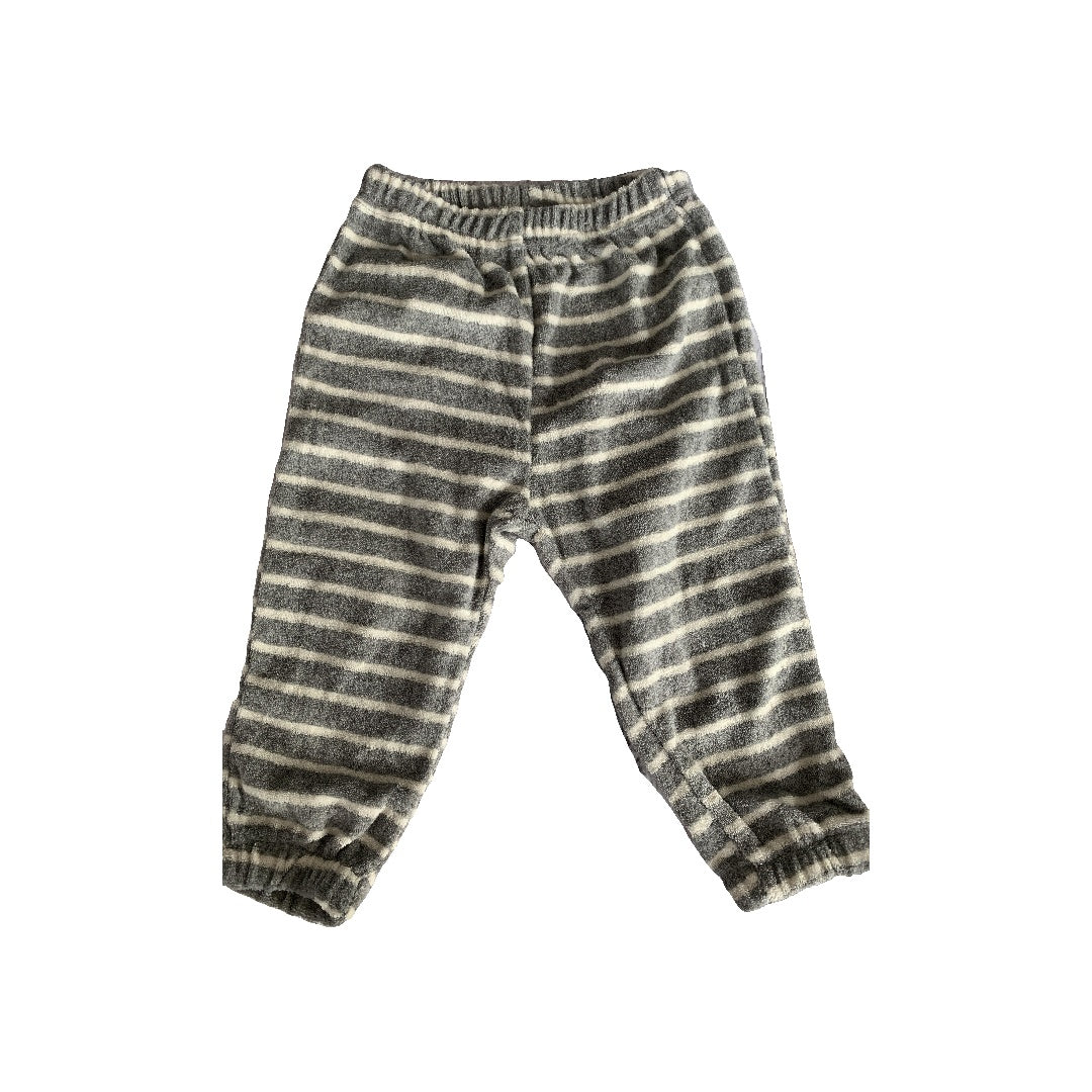 My Bebe Boys Grey | White | Stripe Pants Size: 18-24 months Grey | White | Stripe
