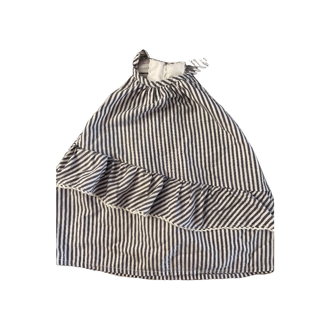 Max Studio Girls Grey | White | Stripe Tank Top Size: 2T Grey | White | Stripe