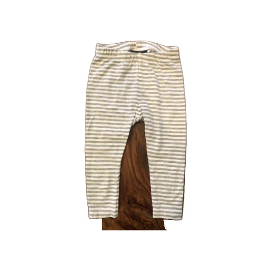 BabySprouts co Boys Grey | White | Striped Pants Size: 6-12 months Grey | White | Striped