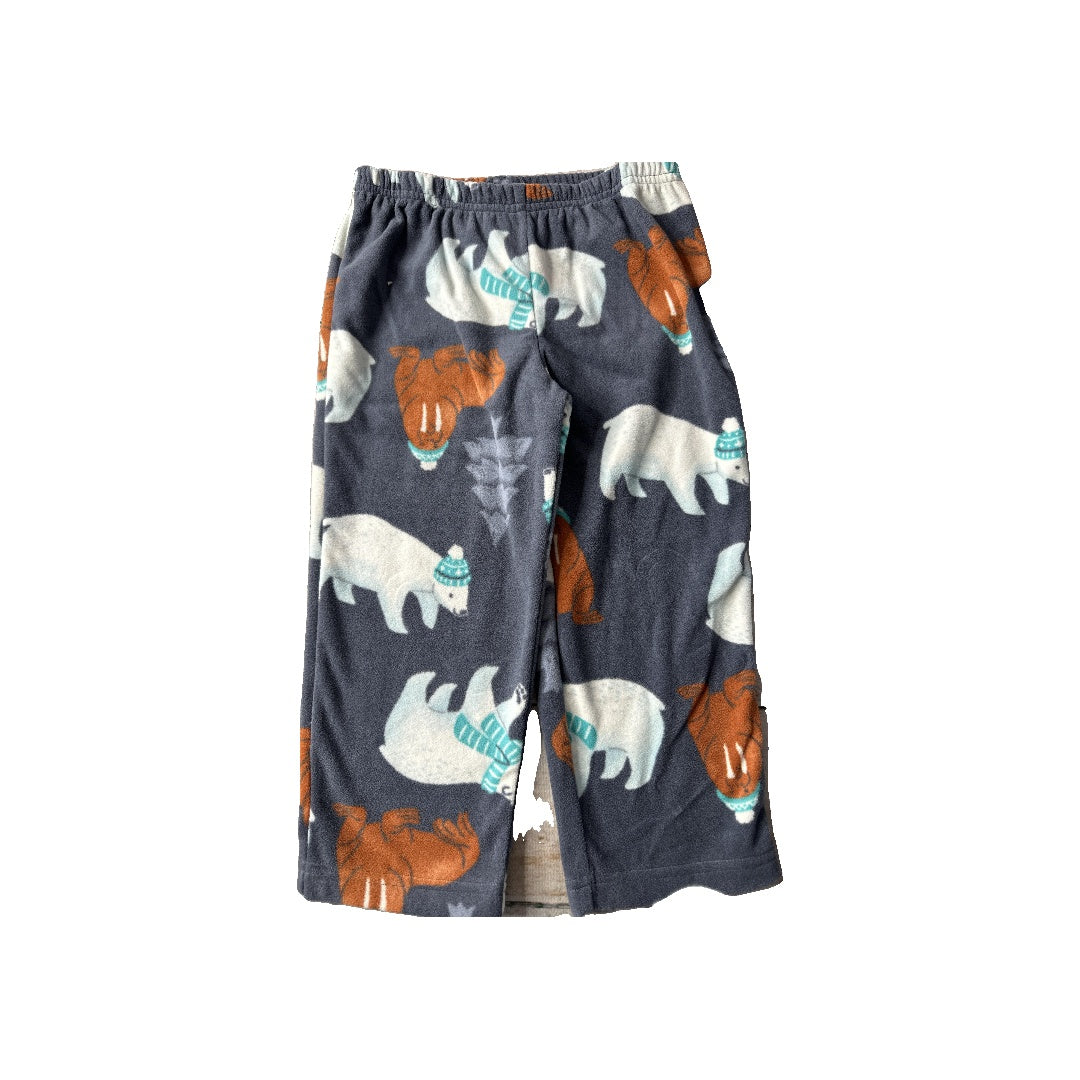 Carters Boys Grey | White | Turquoise | animals Pajamas Size: 3T Grey | White | Turquoise | animals