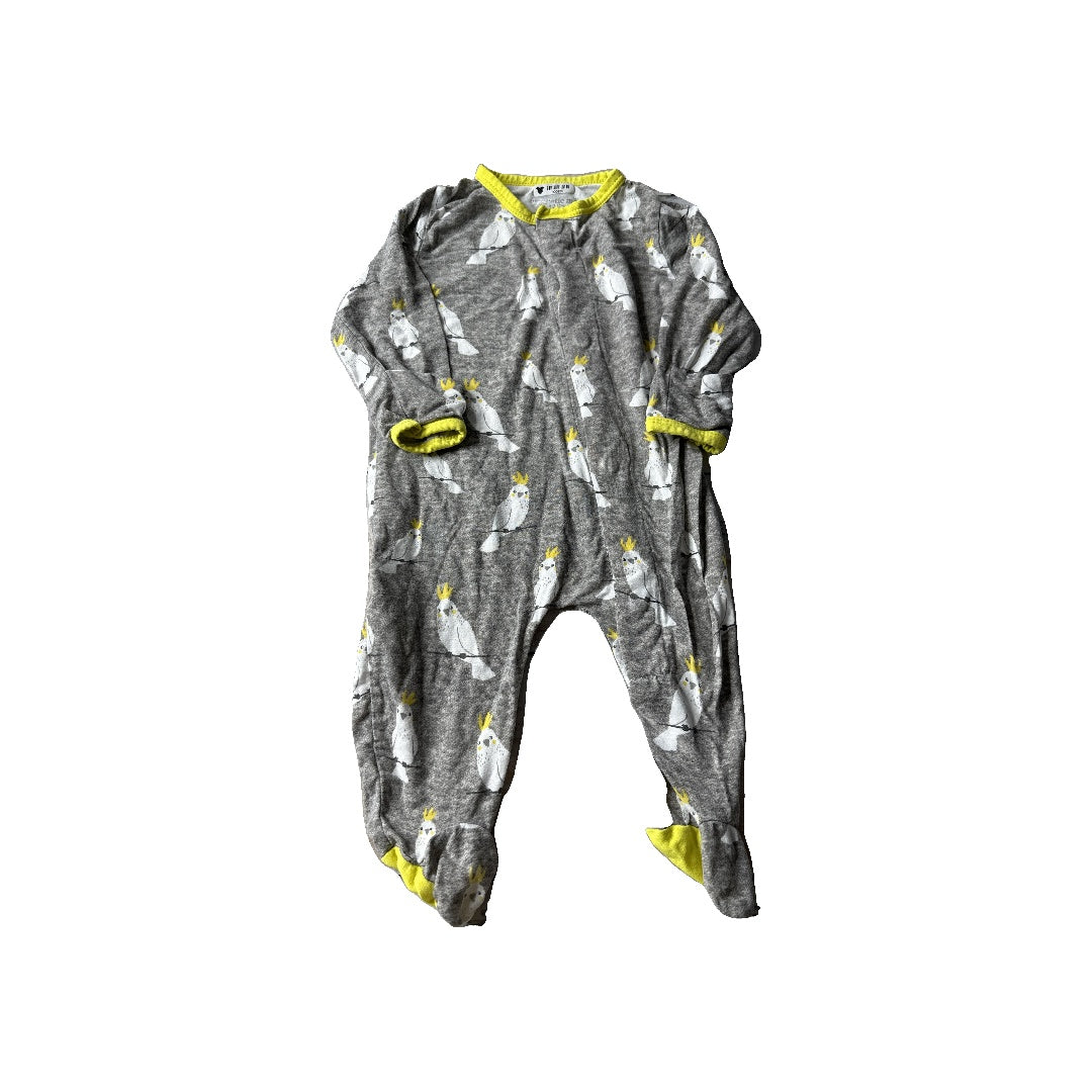 Magnetic Me Boys Grey | White | Yellow Pajamas Size: 0-3 months Grey | White | Yellow