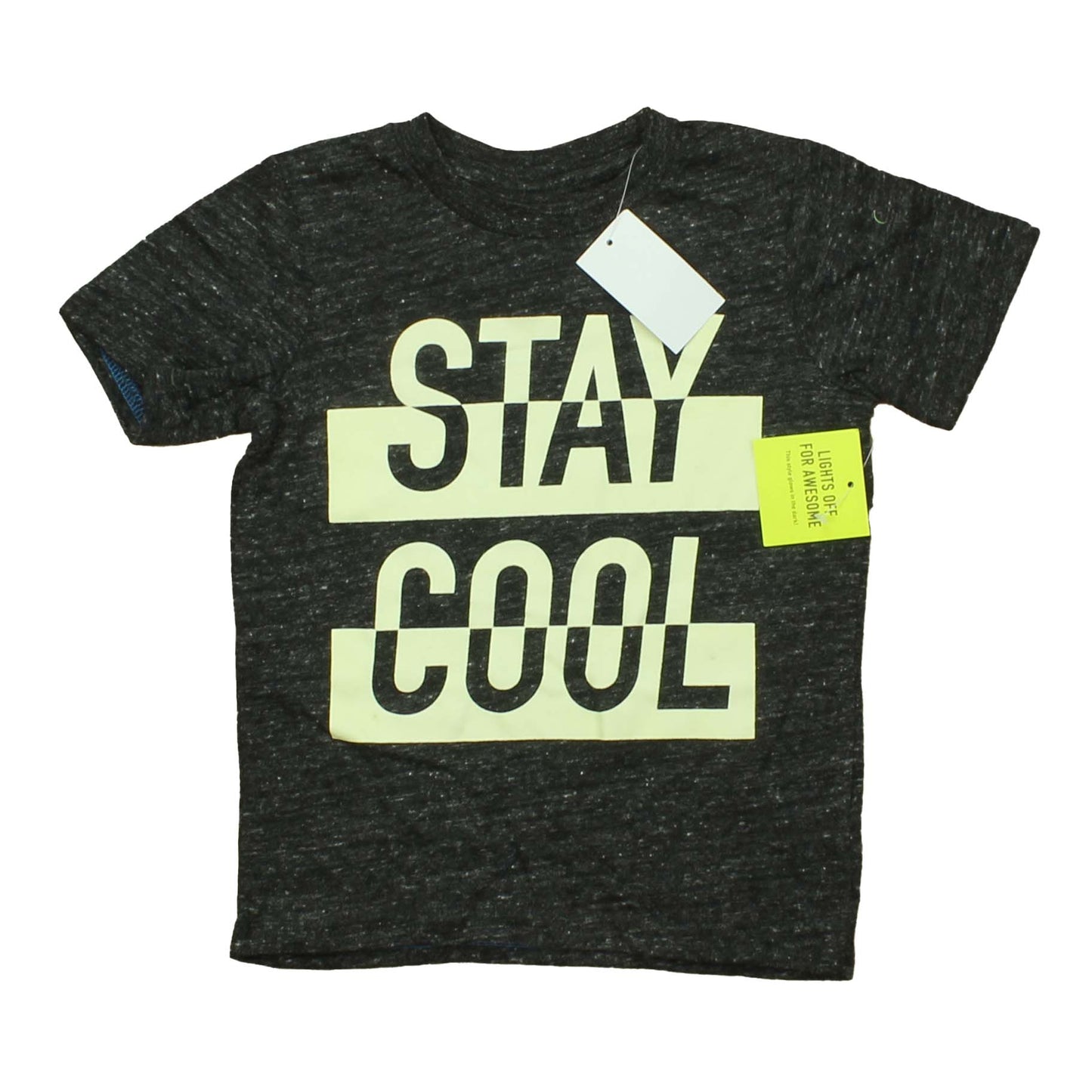 Rockets Of Awesome Boys Grey | White T-Shirt Size: 3T Grey | White