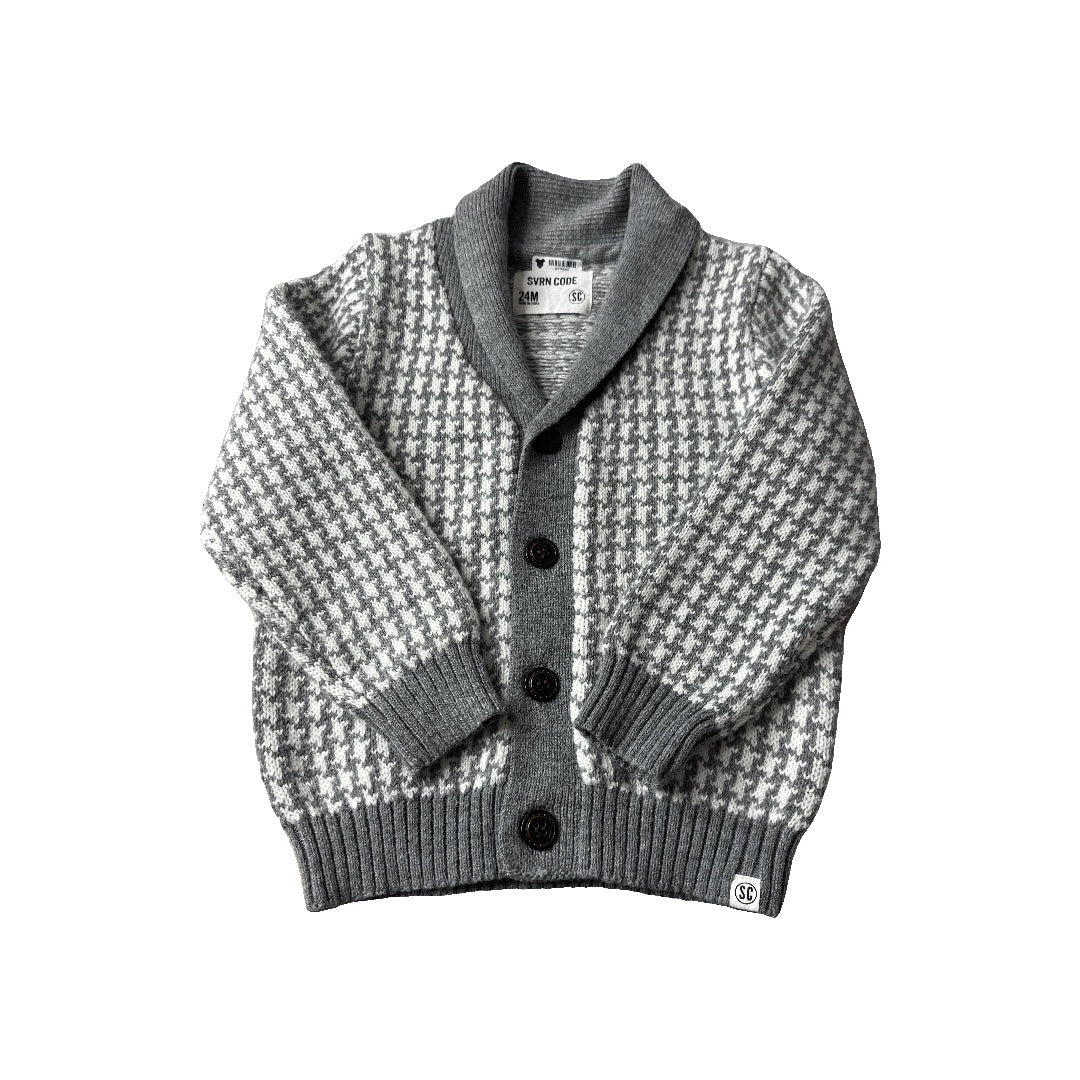 Sovereign Code Boys Grey | White Sweater Size: 18-24 months Grey | White