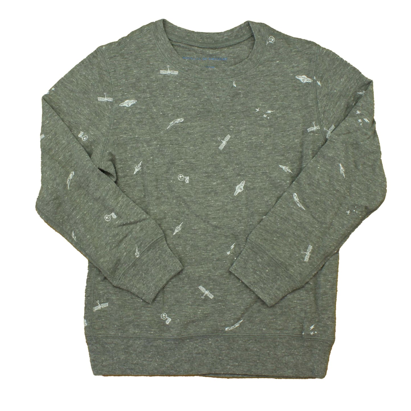 Rockets Of Awesome Boys Grey | White Sweatshirt Size: 10-12 Years