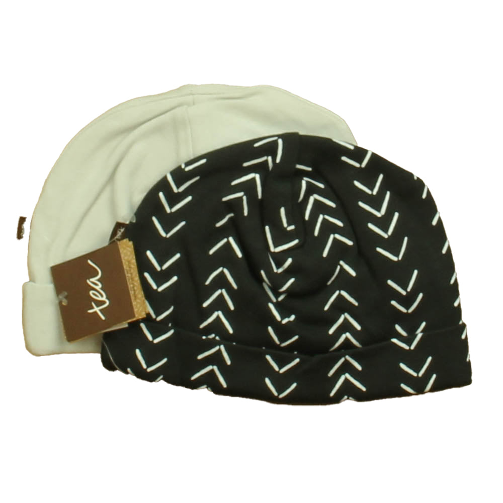 Tea Unisex Black | Grey | White Hat Size: 3-6 Months Black | Grey | White