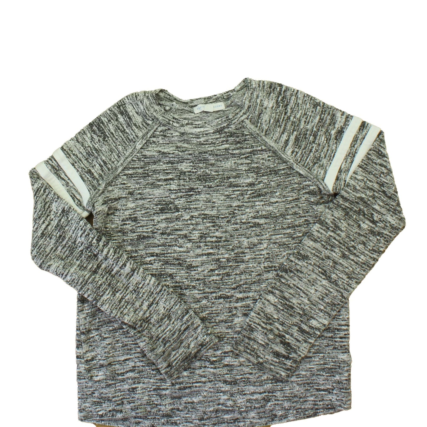 Rockets Of Awesome Girls Grey | White Long Sleeve Shirt Size: 6-7 Years