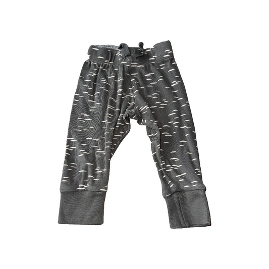 Colored Organics Boys Grey | White Pants Size: 6-12 months Grey | White