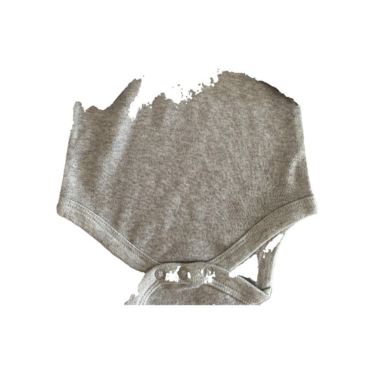 Colored Organics Boys Grey Onesie Size: 6-12 months Grey