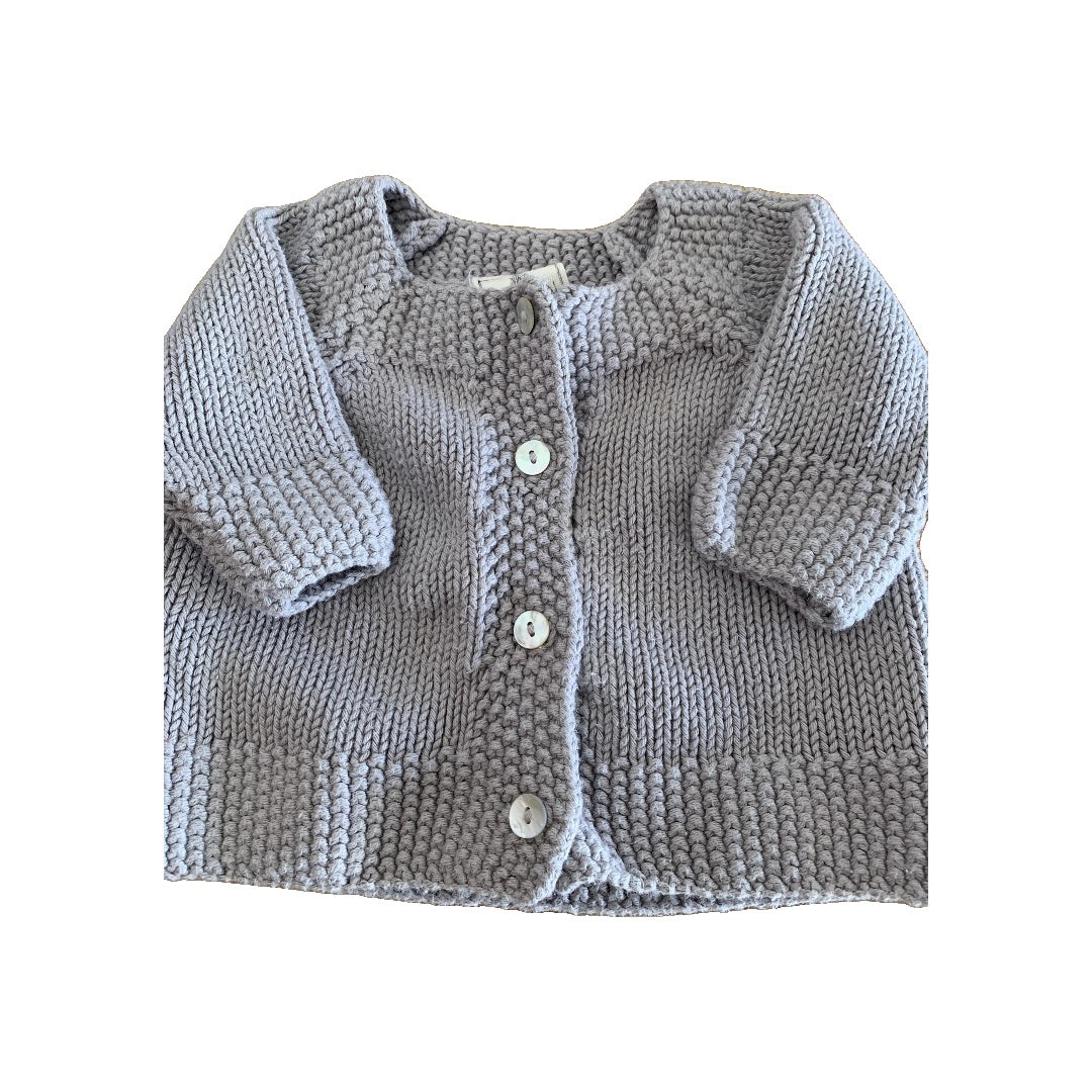 Boys Grey Sweater Size: 6 months Grey