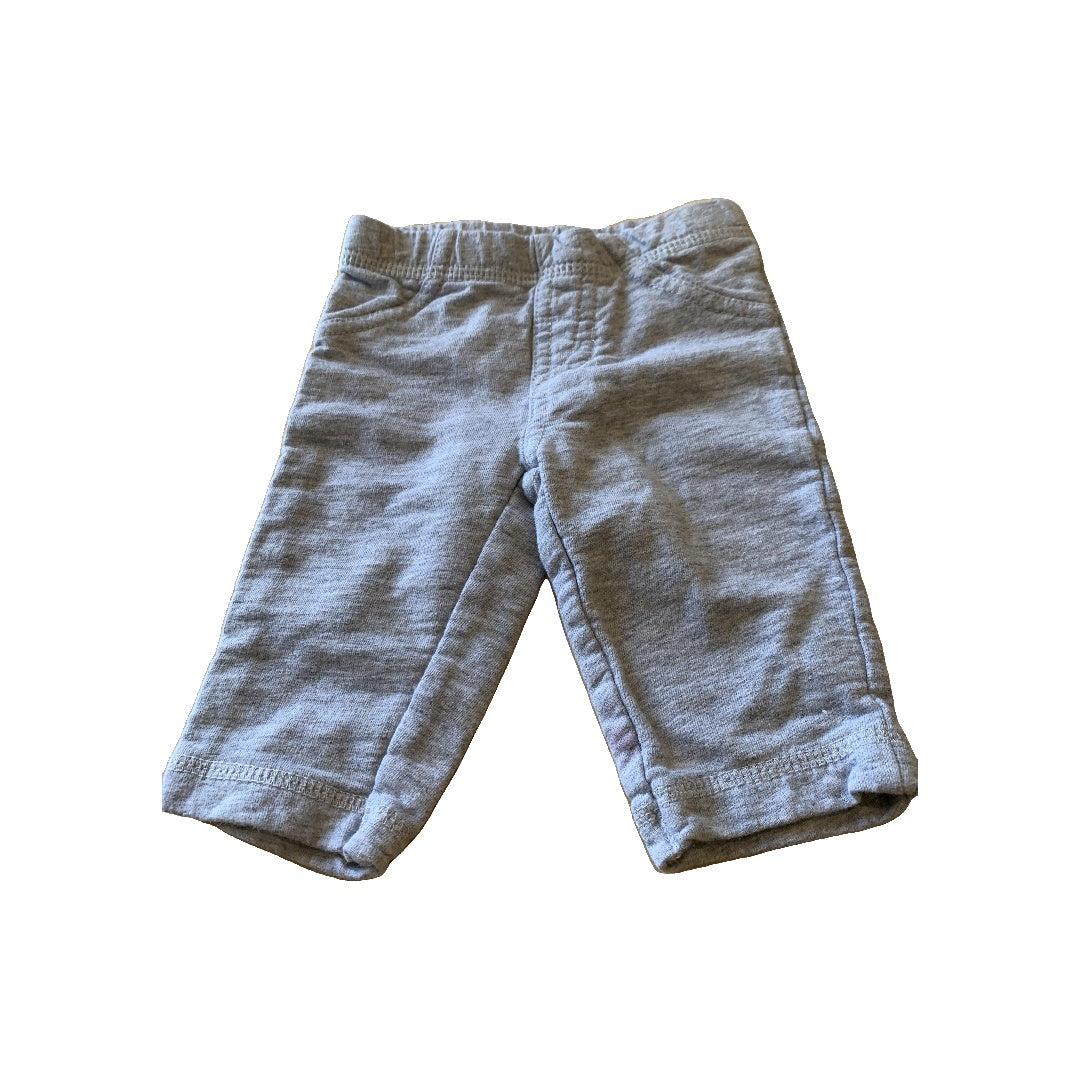 Boys Grey Pants Size: Newborn Grey