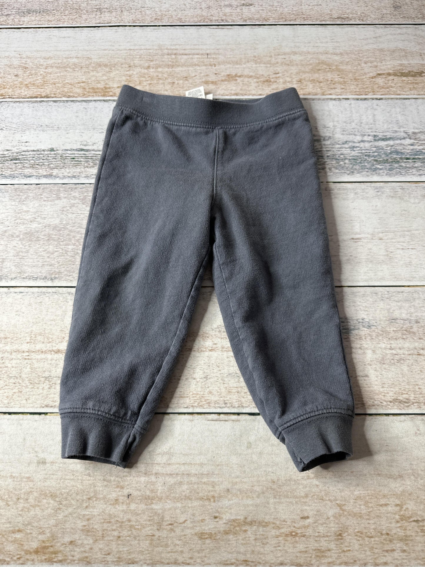 Just Born Unisex Grey Pants Size: 18 months Grey