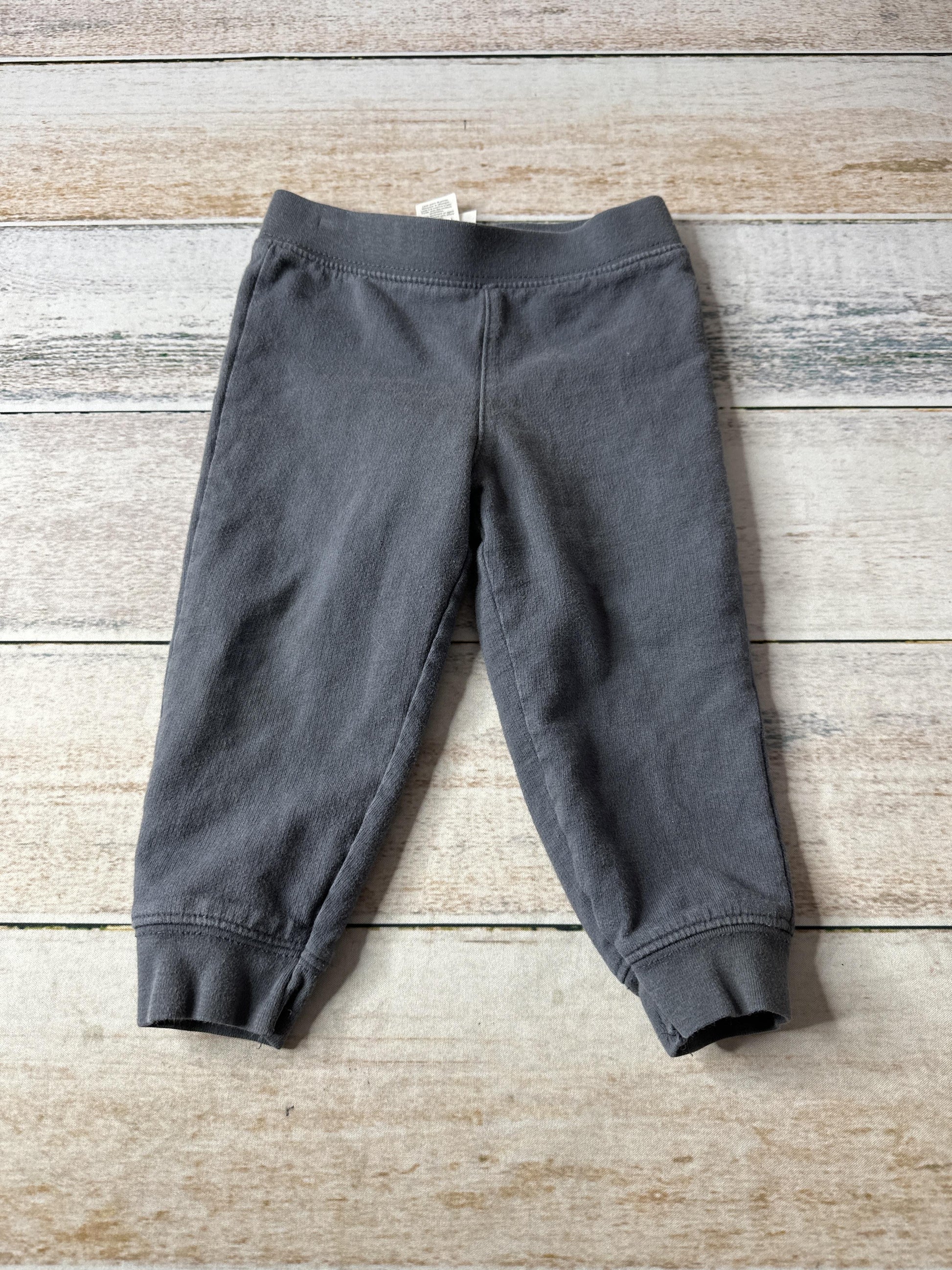 Just Born Unisex Grey Pants Size: 18 months Grey