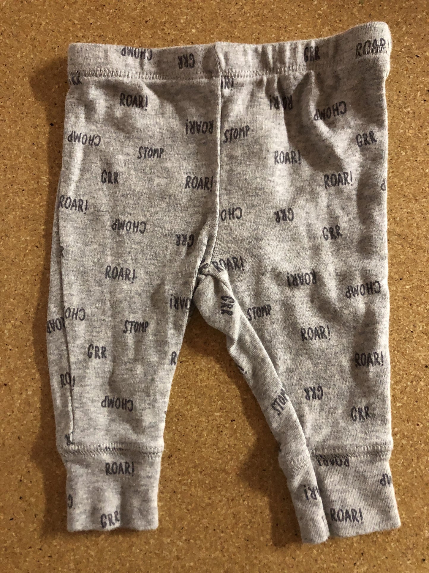 Carters Boys Grey Pants Size: 3 months Grey